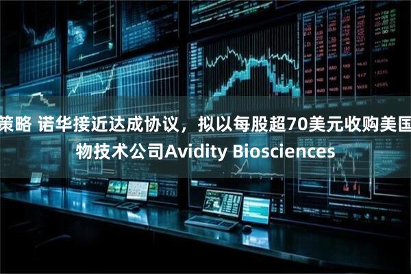 亿策略 诺华接近达成协议，拟以每股超70美元收购美国生物技术公司Avidity Biosciences